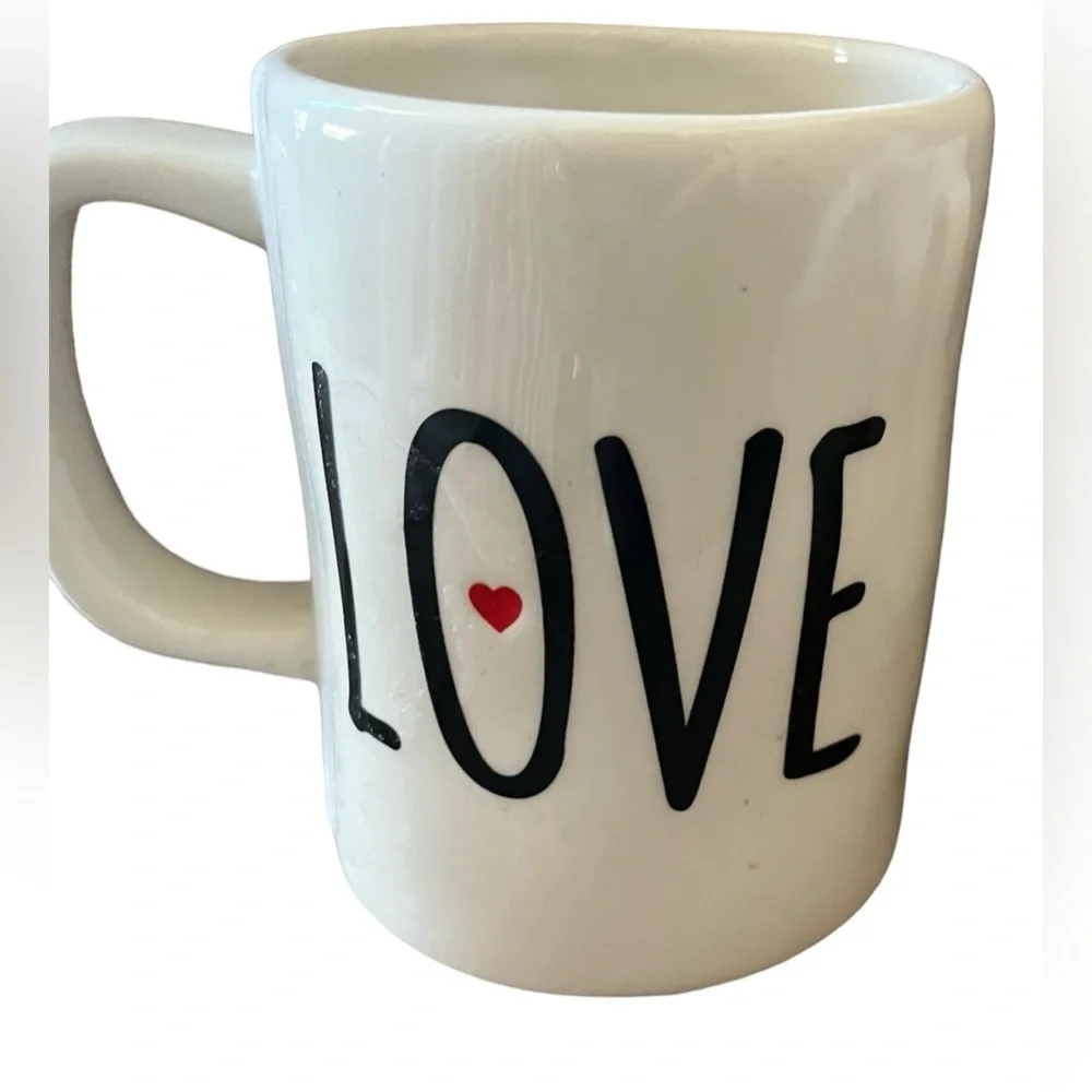 Cracker barrel home faith family love dish & mug set stand 9 piece stoneware